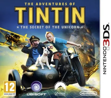 The Adventures of Tintin - The Secret of the Unicorn(Europe)(En,Fr,Ge,It,Es,Nl,Dan,Fin,Sue,Nor,Cat) box cover front